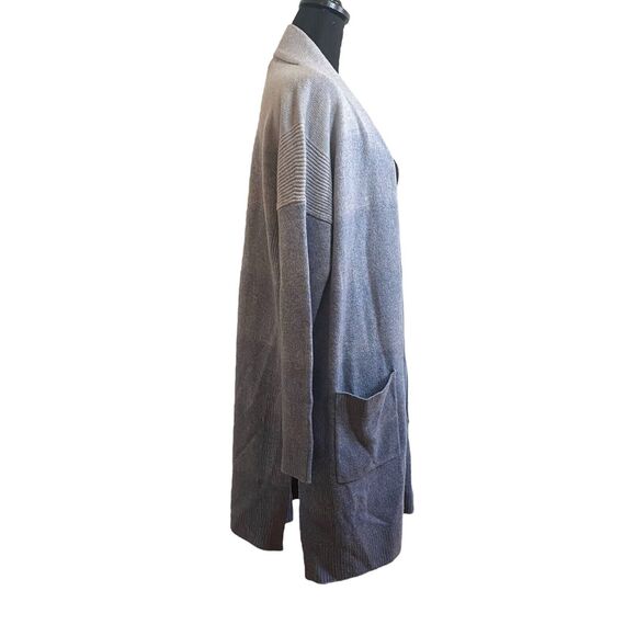 ATHLETA Ombre Spirit Wool Cashmere Wrap Cardigan Sweater Size Small Wrap Long - Picture 3 of 7